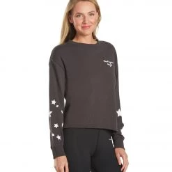 CLOTHING Spiritual Gangster Mazzy Pullover Sweatshirt Vintage Black