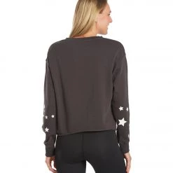 CLOTHING Spiritual Gangster Mazzy Pullover Sweatshirt Vintage Black