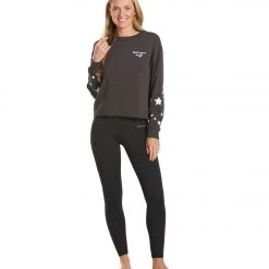 CLOTHING Spiritual Gangster Mazzy Pullover Sweatshirt Vintage Black