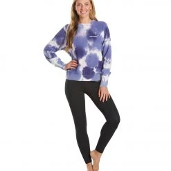 CLOTHING Spiritual Gangster Wildflower Bridget Raglan Pullover Wildflower Tie Dye 12 CLOTHING Spiritual Gangster Wildflower Bridget Raglan Pullover Wildflower Tie Dye