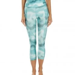 Marika Tony Capri Aqua Haze Watercolor Ikat