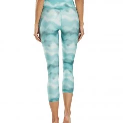 Marika Tony Capri Aqua Haze Watercolor Ikat