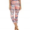 CLOTHING Marika Tony Capri Peach Echo Watercolor Ikat