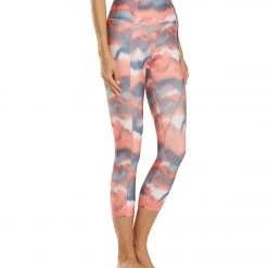 CLOTHING Marika Tony Capri Peach Echo Watercolor Ikat