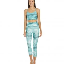 Marika Kailee Sports Bra Aqua Haze Watercolor Ikat 12 Marika Kailee Sports Bra Aqua Haze Watercolor Ikat