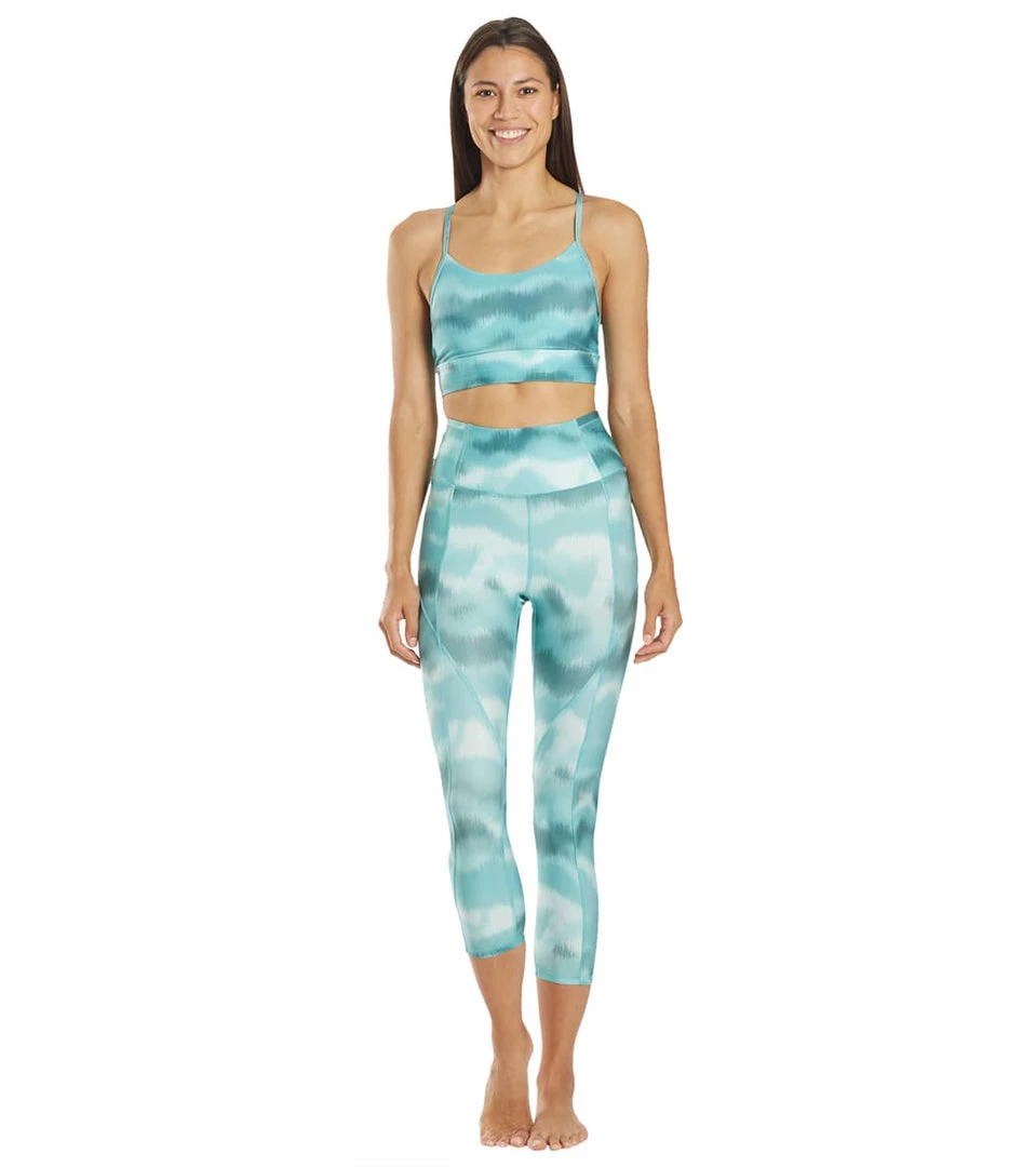 Marika Kailee Sports Bra Aqua Haze Watercolor Ikat 6 Marika Kailee Sports Bra Aqua Haze Watercolor Ikat