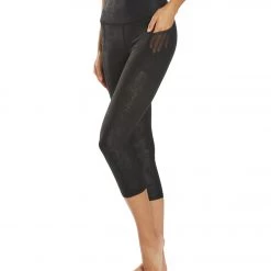 CLOTHING Marika Callie Capri Black Wildflower Emboss 13 CLOTHING Marika Callie Capri Black Wildflower Emboss