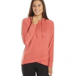 CLOTHING Marika Jacoby Hoodie Mineral Red