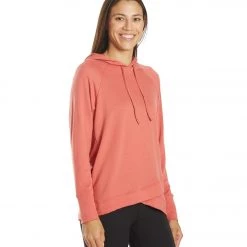 CLOTHING Marika Jacoby Hoodie Mineral Red