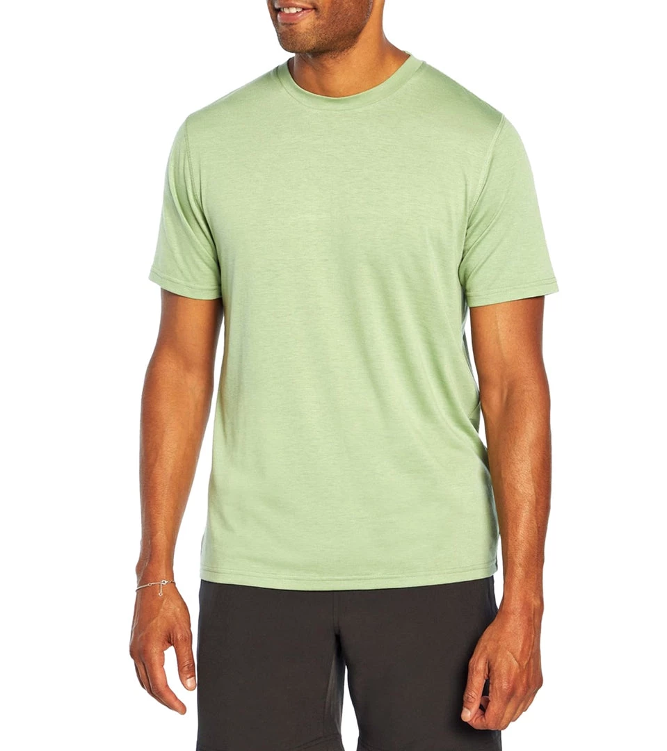 Balance Collection Men's Recharge Tee Heather Basil CLOTHING 3 Balance Collection Men's Recharge Tee Heather Basil CLOTHING