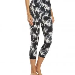 Marika Kris Tie Dye Capri Black Ripple Tie Dye CLOTHING