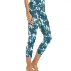 CLOTHING Marika Kris Tie Dye Capri Blue Spruce Ripple Tie Dye