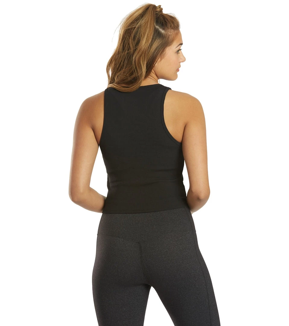 CLOTHING Marika Milly Crop Tank Black 5 CLOTHING Marika Milly Crop Tank Black