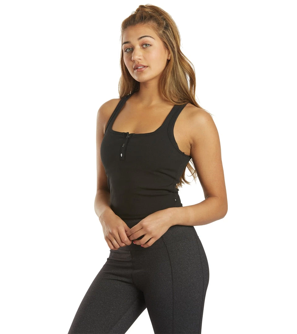 CLOTHING Marika Milly Crop Tank Black 7 CLOTHING Marika Milly Crop Tank Black