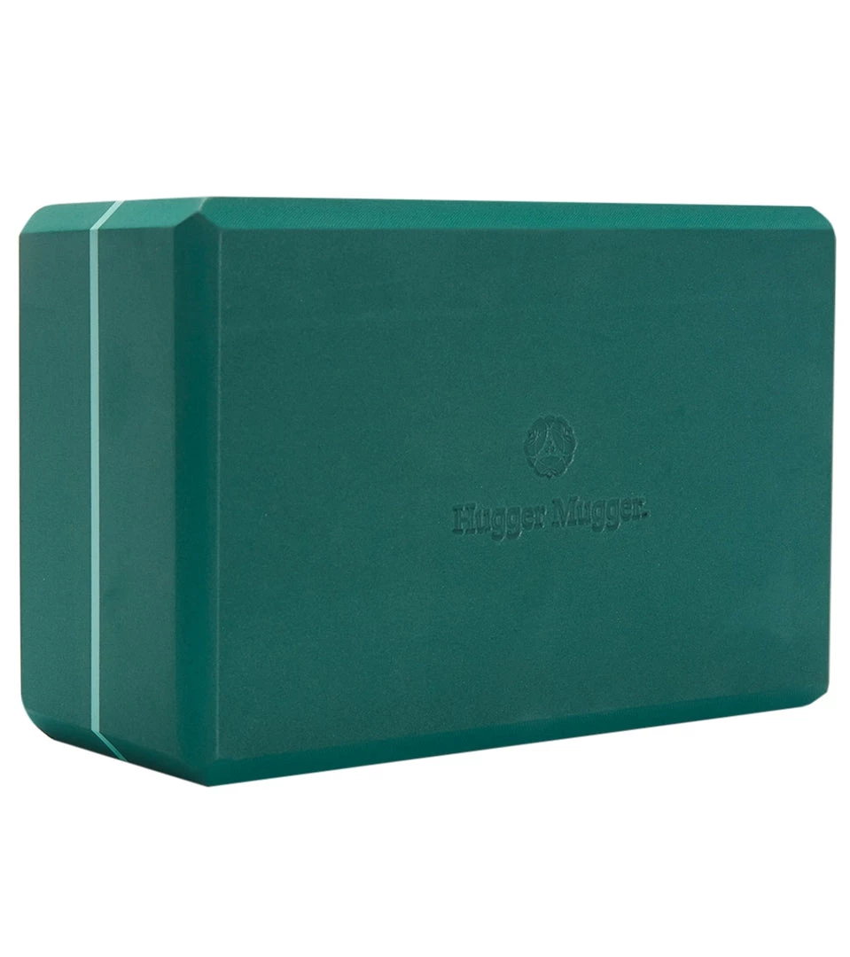 Hugger Mugger 4" Foam Yoga Block Evergreen YOGA MATS & PROPS 3 Hugger Mugger 4" Foam Yoga Block Evergreen YOGA MATS & PROPS