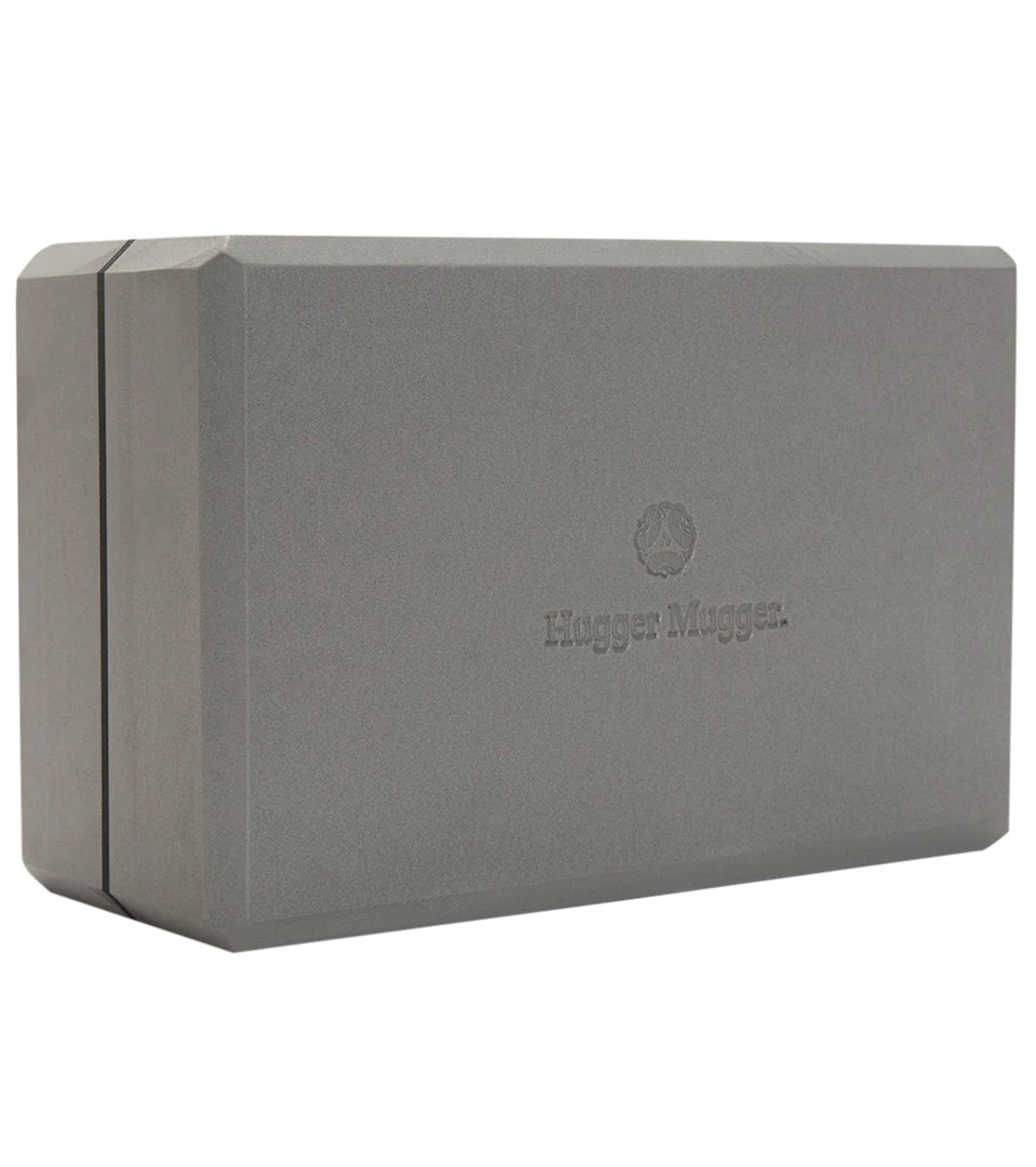 YOGA MATS & PROPS Hugger Mugger 4" Foam Yoga Block Grey 3 YOGA MATS & PROPS Hugger Mugger 4" Foam Yoga Block Grey