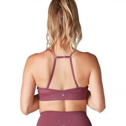 Tavi Studio Yoga Sports Bra Garnet Pearl