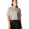 Tavi Crop Tee Flax CLOTHING