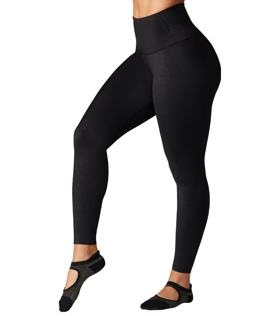 Tavi High Waisted 7/8 Yoga Leggings Ebony Python CLOTHING 9 Tavi High Waisted 7/8 Yoga Leggings Ebony Python CLOTHING