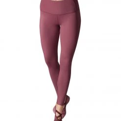 Tavi High Waisted Yoga Leggings Garnet Pearl