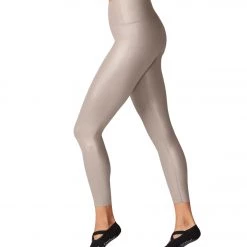 Tavi High Waisted 7/8 Yoga Leggings Gold Metallic CLOTHING
