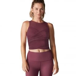 Tavi Pleated Bra Garnet