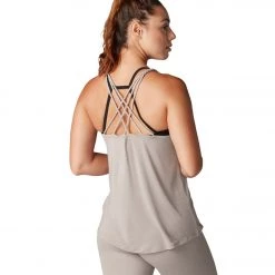 Tavi Braided Strap Tank Flax