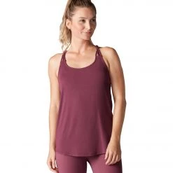 Tavi Braided Strap Tank Garnet 11 Tavi Braided Strap Tank Garnet