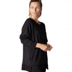 CLOTHING Tavi Cozy Sweatshirt Ebony 9 CLOTHING Tavi Cozy Sweatshirt Ebony