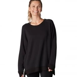 CLOTHING Tavi Cozy Sweatshirt Ebony 13 CLOTHING Tavi Cozy Sweatshirt Ebony
