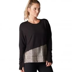 Tavi Cozy Sweatshirt Ebony Gold Snake 15 Tavi Cozy Sweatshirt Ebony Gold Snake