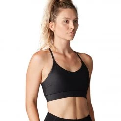 CLOTHING Tavi Sports Bra Ebony Pearl