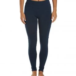 CLOTHING Hard Tail Cargo Pocket High Rise Yoga Leggings Past Midnight Blue