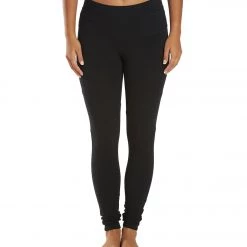 CLOTHING Hard Tail Cargo Pocket High Rise Yoga Leggings Black