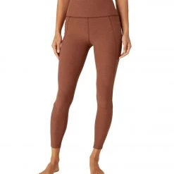NEW ARRIVALS Beyond Yoga Spacedye Out Of Pocket High Waisted 7/8 Yoga Leggings Copper Heather