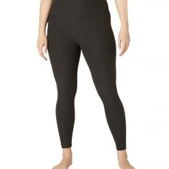 Beyond Yoga Spacedye Maternity Out Of Pocket High Waisted 7/8 Leggings Darkest Night CLOTHING