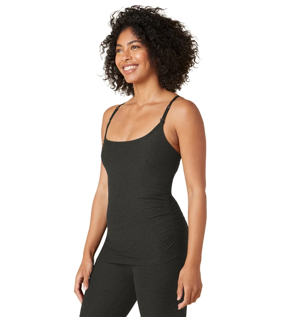 Beyond Yoga Nursing Cami Darkest Night 9 Beyond Yoga Nursing Cami Darkest Night
