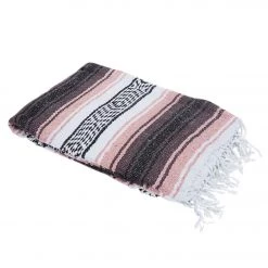 YOGA MATS & PROPS Native Yoga Economy Falsa Mexican Blanket Light Pink
