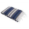 Native Yoga Heavy Weight Falsa Mexican Yoga Blanket Blue Gray