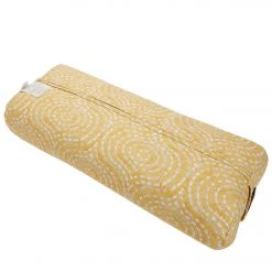 YOGA MATS & PROPS Hugger Mugger Standard Printed Yoga Bolster Golden Goddess