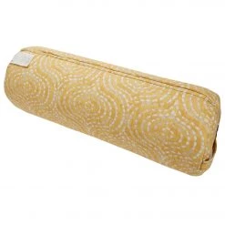 Hugger Mugger Round Printed Yoga Bolster Golden Goddess YOGA MATS & PROPS