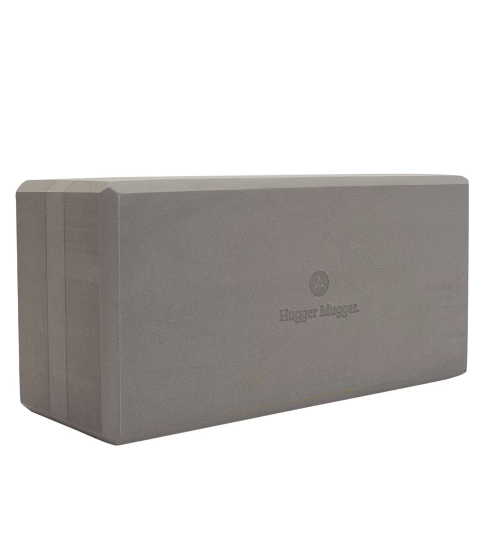 YOGA MATS & PROPS Hugger Mugger 5" Big Foam Yoga Block Gray 8 YOGA MATS & PROPS Hugger Mugger 5" Big Foam Yoga Block Gray