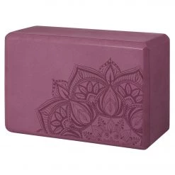 YOGA MATS & PROPS Gaiam Yoga Block Athenian Blush