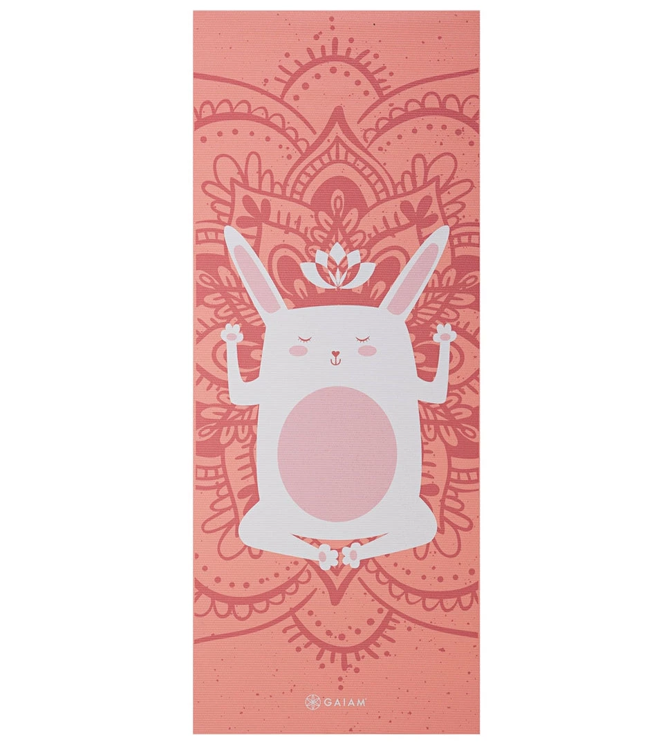 YOGA MATS & PROPS Gaiam Kids Yoga Mat Bunny Zen 7 YOGA MATS & PROPS Gaiam Kids Yoga Mat Bunny Zen