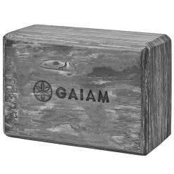 Gaiam Marbled Yoga Block YOGA MATS & PROPS