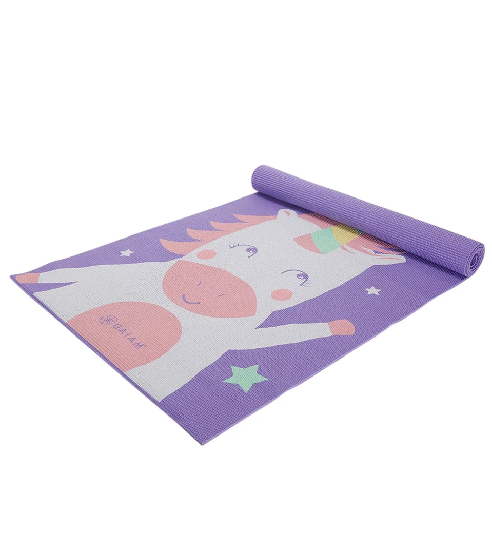 Gaiam 3mm Kids Yoga Mat Toes YOGA MATS & PROPS 3 Gaiam 3mm Kids Yoga Mat Toes YOGA MATS & PROPS