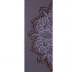 Gaiam 5mm Printed Yoga Mat Violet Blush Point 11 Gaiam 5mm Printed Yoga Mat Violet Blush Point