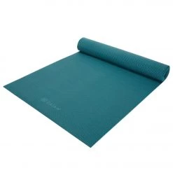 Gaiam 5mm Solid Yoga Mat Teal Current YOGA MATS & PROPS