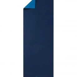 YOGA MATS & PROPS Gaiam 5mm Yoga Mat Longer/Wider Navy & Blue