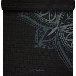 Gaiam 5mm Printed Yoga Mat Folkstone Point